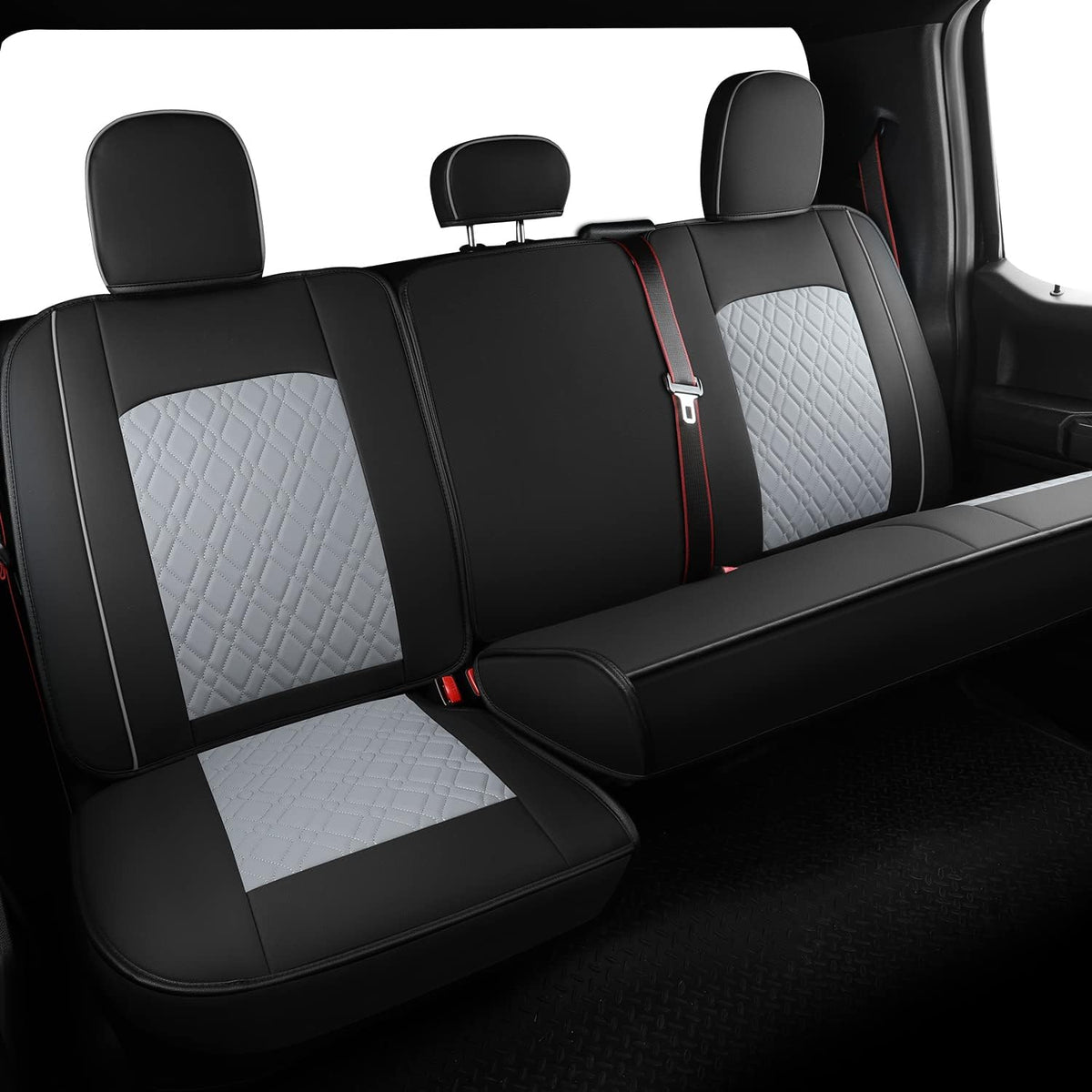 F150 Full Set Seat Covers, Fit 2015-2023 Ford F150 and 2017-2023 F250 F350 F450