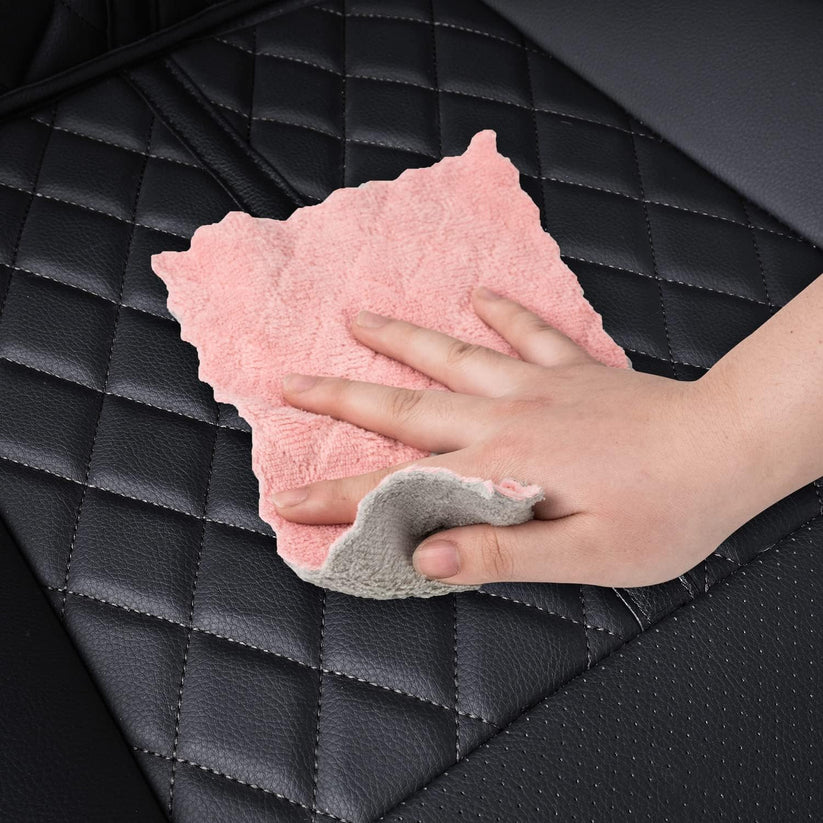 Tacoma Seat Covers Fit for 2016-2023 Tacoma Crew Cab/Double Cab with Water Proof Faux Leather