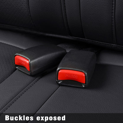 2018-2023 Titan Seat Covers Waterproof leather Fit Nissan SV PRO-4X Platinum Reserve S SL Crew Caba and Extended Cab&Regular Cab truck seat cover