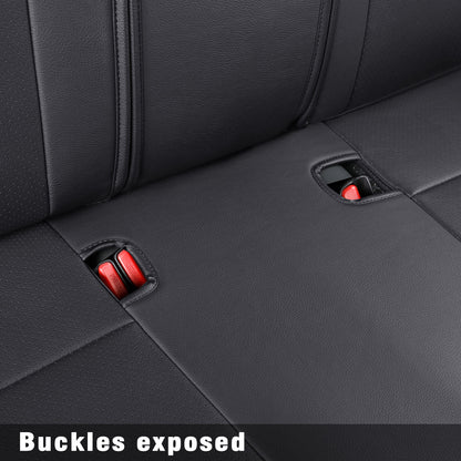 Nissan Kicks Seat Covers Custom,Fit 2018-2024 Kicks Seat Covers SV,SR,S,Front Set,Full Set,  Waterproof artificial leather seat cover