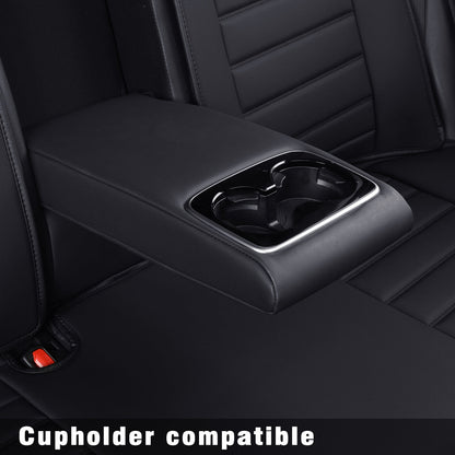 Subaru Forester Seat Covers Custom fit for 2014-2024 Outback and with Faux Leather Full Set Fit Premium Sport Wilderness Limited Touring Base with Waterproof