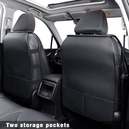Subaru Forester Seat Covers Custom fit for 2014-2024 Outback and with Faux Leather Full Set Fit Premium Sport Wilderness Limited Touring Base with Waterproof