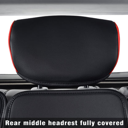 Jeep Cherokee Seat Covers fit for 2014-2023 Jeep Cherokee with Faux Leather All seasons are good Resist claw marks seat covers