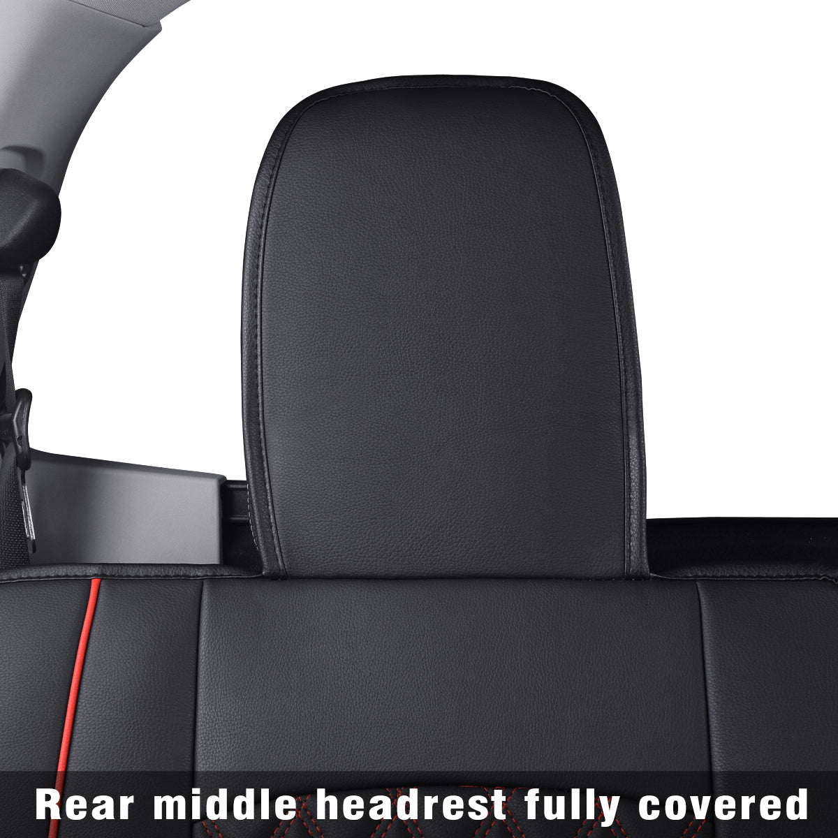 2018-2024 Titan Seat Covers leather Fit Nissan .SV. PRO-4X. Platinum Reserve .S. SL. Crew Caba and Extended Cab&Regular Cab truck Waterproof seat cover