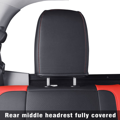2018-2023 Titan Seat Covers Waterproof leather Fit Nissan SV PRO-4X Platinum Reserve S SL Crew Caba and Extended Cab&Regular Cab truck seat cover