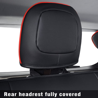 Jeep Cherokee Seat Covers fit for 2014-2023 Jeep Cherokee with Faux Leather All seasons are good Resist claw marks seat covers