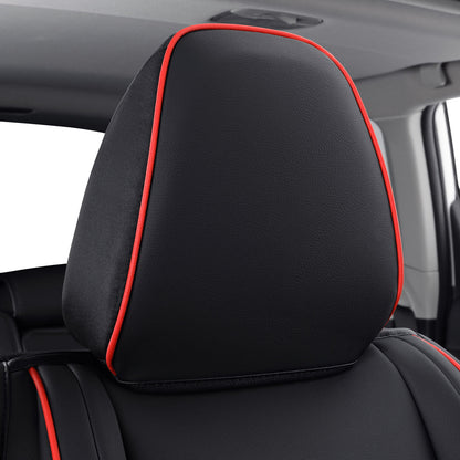 Subaru Forester Seat Covers Custom fit for 2014-2024 Outback and with Faux Leather Full Set Fit Premium Sport Wilderness Limited Touring Base with Waterproof