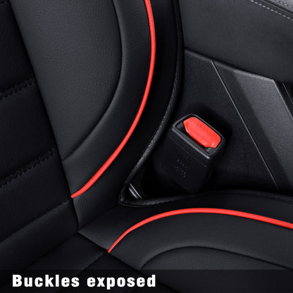 Subaru Forester Seat Covers Custom fit for 2014-2024 Outback and with Faux Leather Full Set Fit Premium Sport Wilderness Limited Touring Base with Waterproof