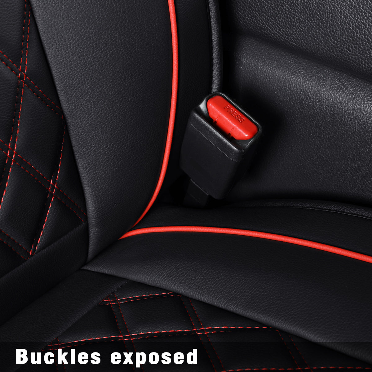 2018-2024 Titan Seat Covers leather Fit Nissan .SV. PRO-4X. Platinum Reserve .S. SL. Crew Caba and Extended Cab&Regular Cab truck Waterproof seat cover