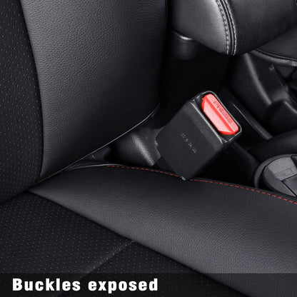 Nissan Kicks Seat Covers Custom,Fit 2018-2024 Kicks Seat Covers SV,SR,S,Front Set,Full Set,  Waterproof artificial leather seat cover