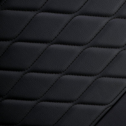 Ram 1500 Seat Covers Front and Back, Also Fit for Minority of The 2006-2020 Ram 2500 3500 Crew Cab& Quad Cab Pickup, with Faux Leather