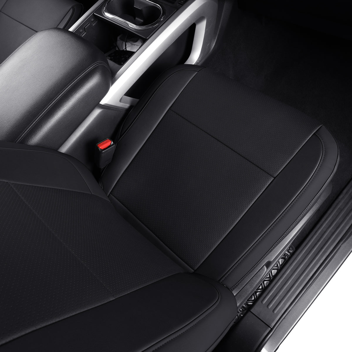 2018-2023 Titan Seat Covers Waterproof leather Fit Nissan SV PRO-4X Platinum Reserve S SL Crew Caba and Extended Cab&Regular Cab truck seat cover