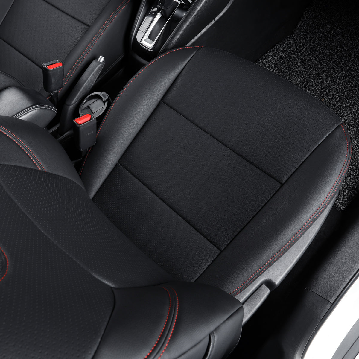Nissan Kicks Seat Covers Custom,Fit 2018-2024 Kicks Seat Covers SV,SR,S,Front Set,Full Set,  Waterproof artificial leather seat cover