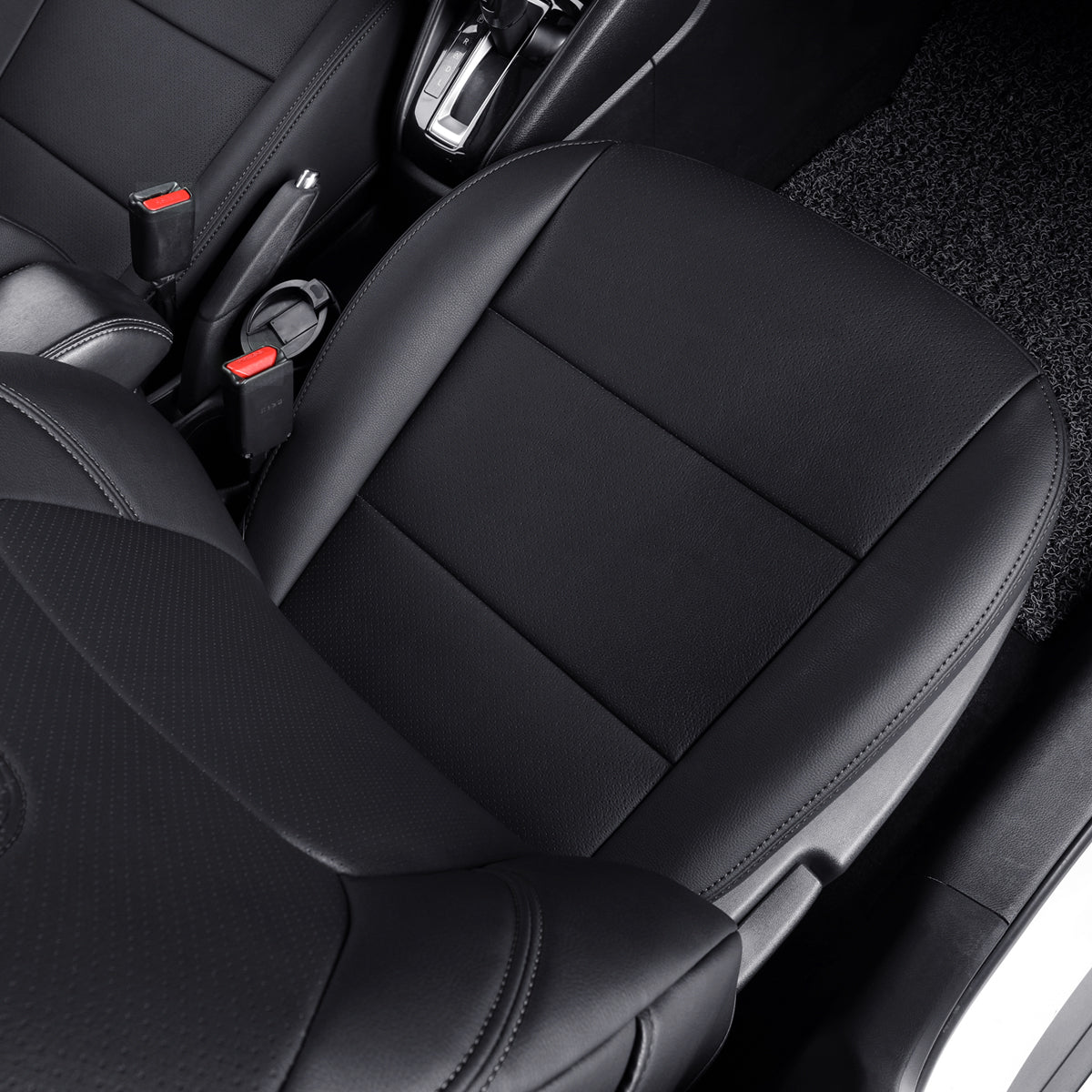 Nissan Kicks Seat Covers Custom,Fit 2018-2024 Kicks Seat Covers SV,SR,S,Front Set,Full Set,  Waterproof artificial leather seat cover