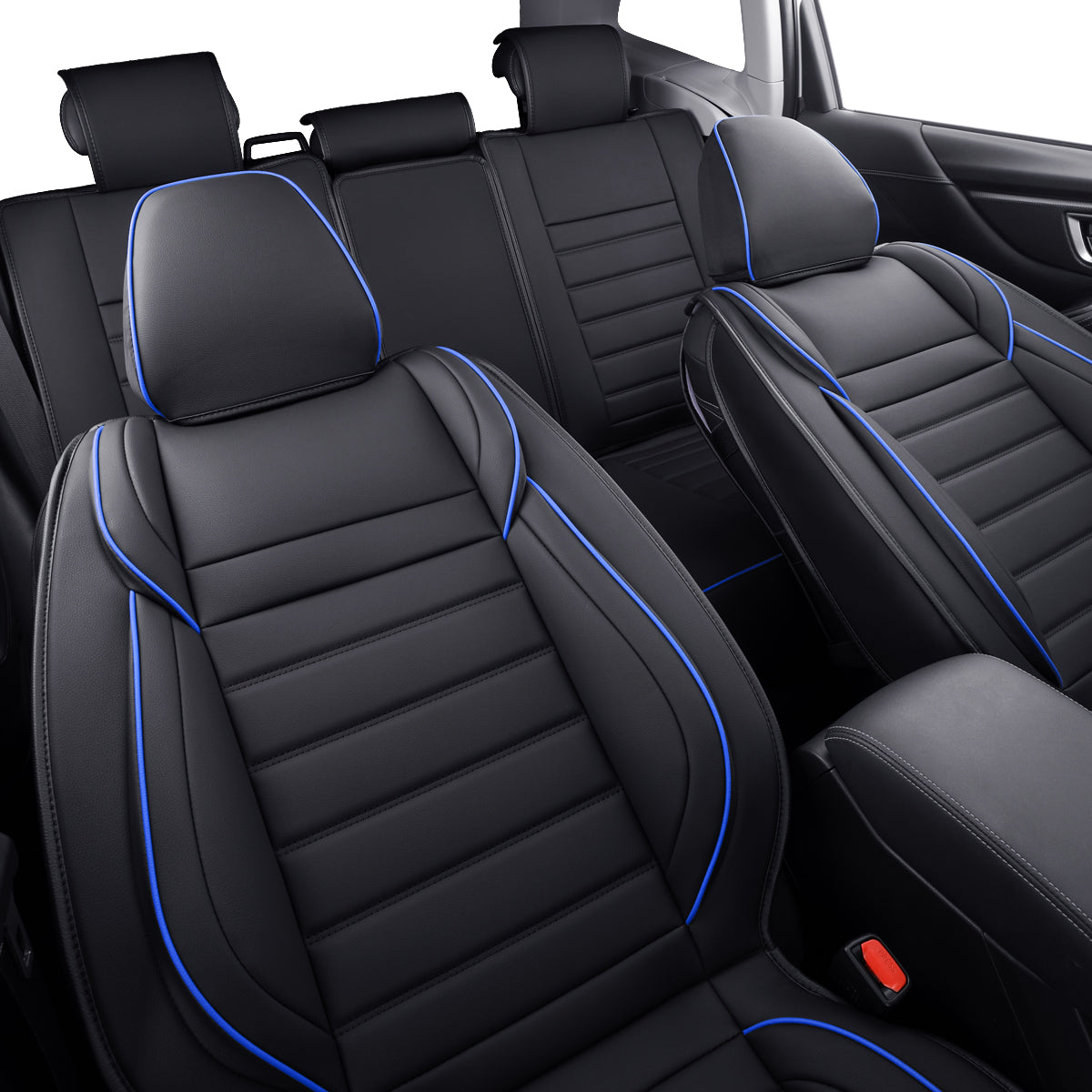 Subaru Forester Seat Covers Custom fit for 2014-2024 Outback and with Faux Leather Full Set Fit Premium Sport Wilderness Limited Touring Base with Waterproof