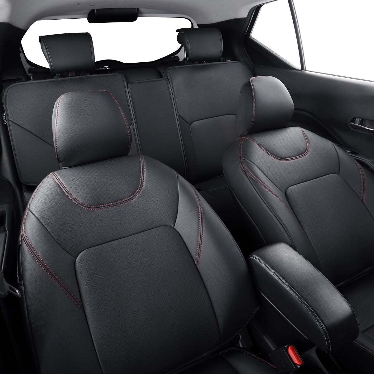 Nissan Kicks Seat Covers Custom,Fit 2018-2024 Kicks Seat Covers SV,SR,S,Front Set,Full Set,  Waterproof artificial leather seat cover