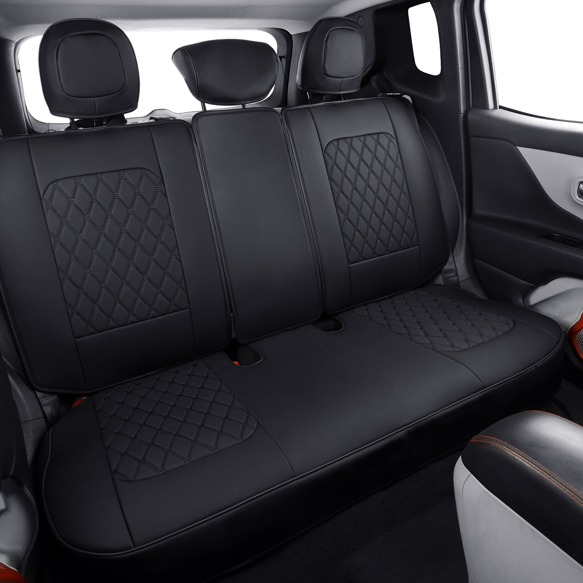 Jeep Cherokee Seat Covers fit for 2014-2023 Jeep Cherokee with Faux Leather All seasons are good Resist claw marks seat covers