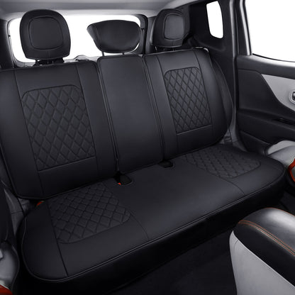 Jeep Cherokee Seat Covers fit for 2014-2023 Jeep Cherokee with Faux Leather All seasons are good Resist claw marks seat covers
