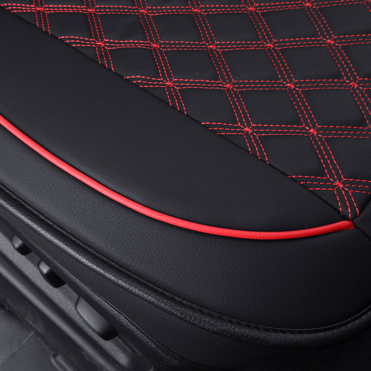 Chevy Silverado GMC Sierra Truck Seat Covers Trail Boss Z71 Pickup 2007-2024 1500 2500HD 3500HD Crew Double Extended Cab Waterproof Leather