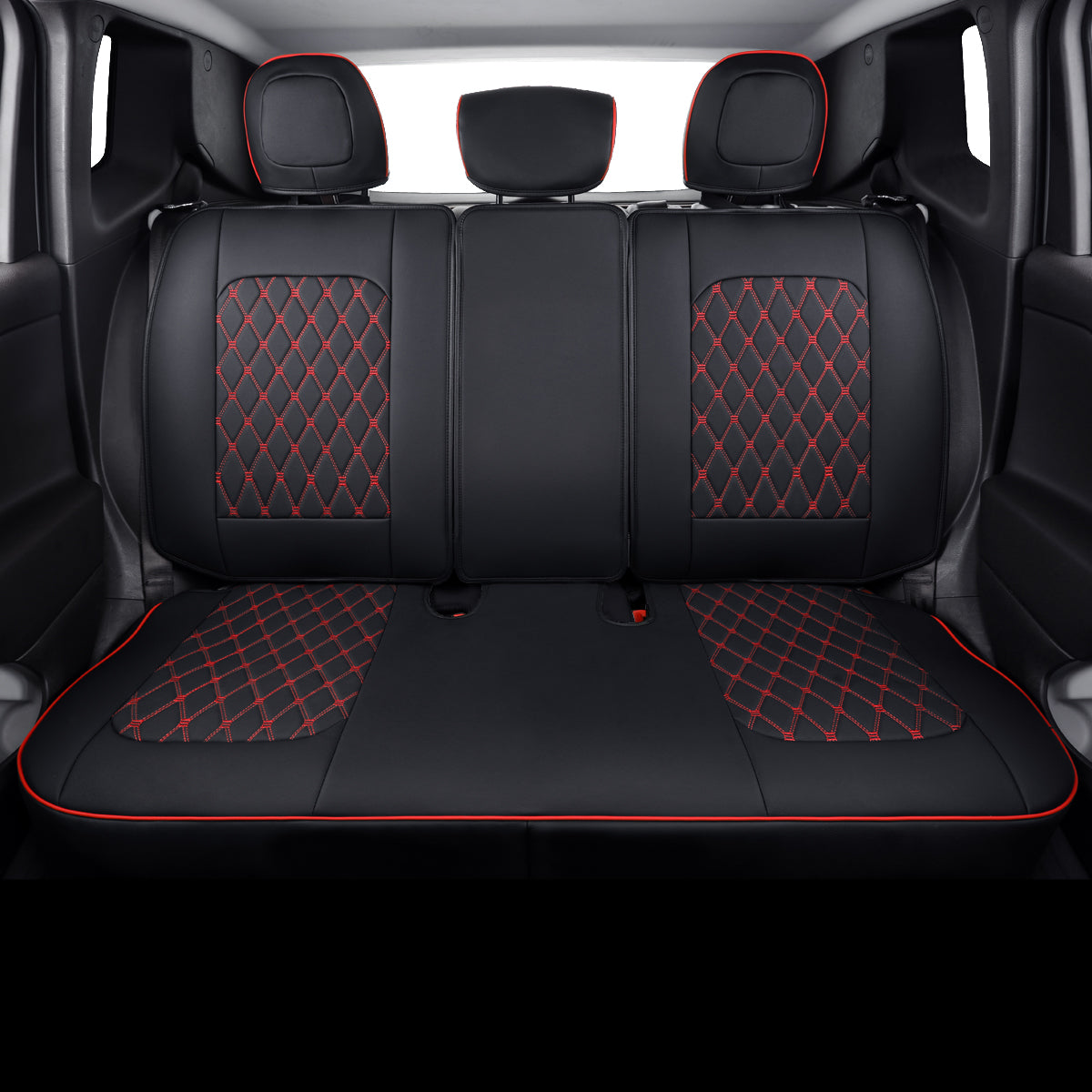 Jeep Cherokee Seat Covers fit for 2014-2023 Jeep Cherokee with Faux Leather All seasons are good Resist claw marks seat covers
