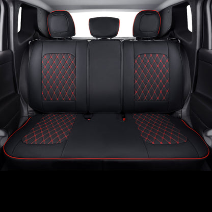 Jeep Cherokee Seat Covers fit for 2014-2023 Jeep Cherokee with Faux Leather All seasons are good Resist claw marks seat covers