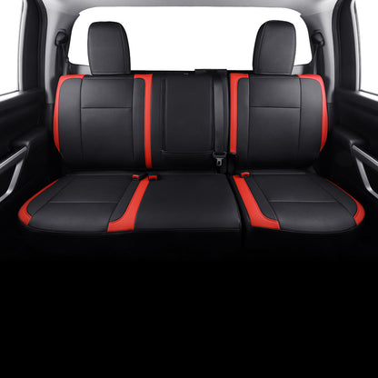 2018-2023 Titan Seat Covers Waterproof leather Fit Nissan SV PRO-4X Platinum Reserve S SL Crew Caba and Extended Cab&Regular Cab truck seat cover