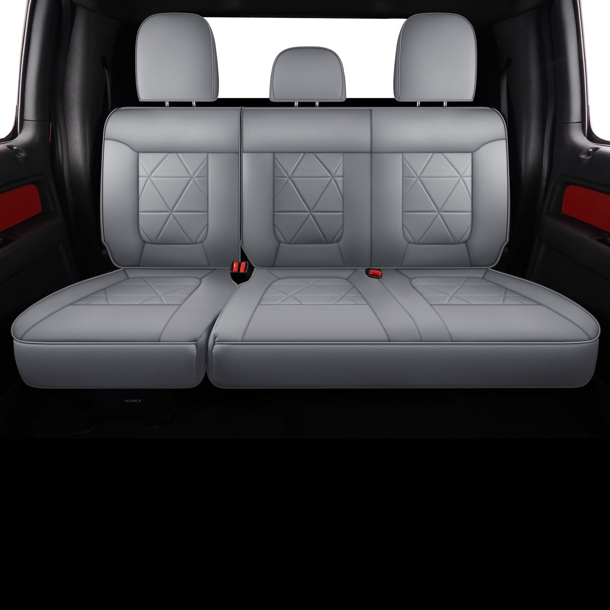 Ford F150 Seat Covers,For 2009-2014 F150 CrewCab 2011-2016 F250 F350 Waterproof faux leather All seasons are good Free delivery