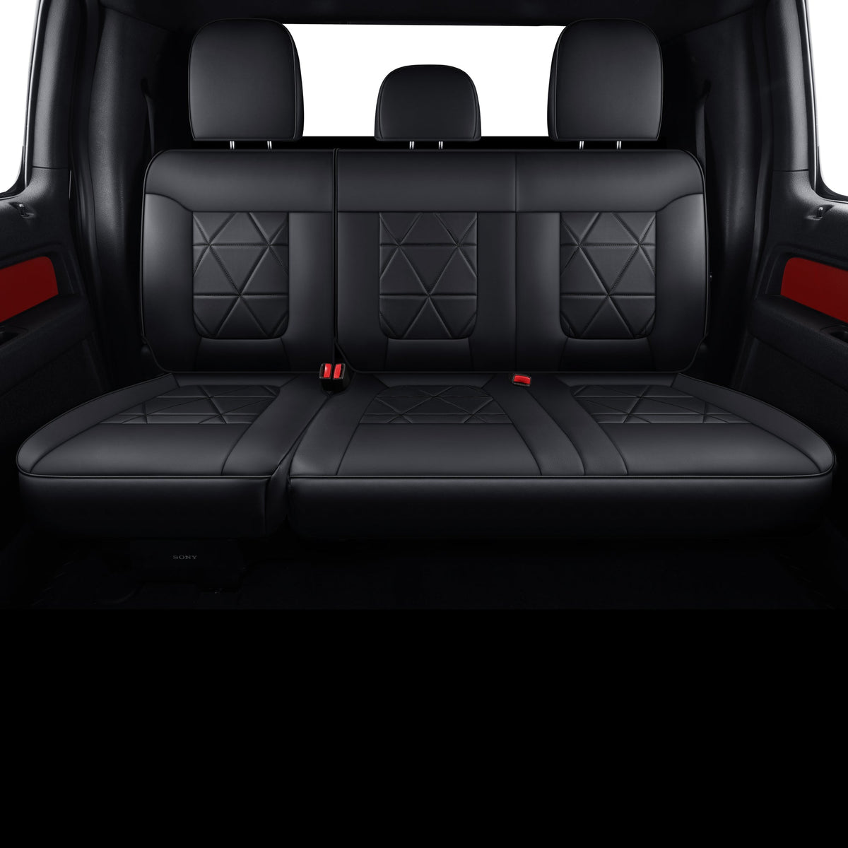 Ford F150 Seat Covers,For 2009-2014 F150 CrewCab 2011-2016 F250 F350 Waterproof faux leather All seasons are good Free delivery