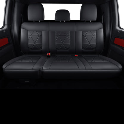 Ford F150 Seat Covers,For 2009-2014 F150 CrewCab 2011-2016 F250 F350 Waterproof faux leather All seasons are good Free delivery