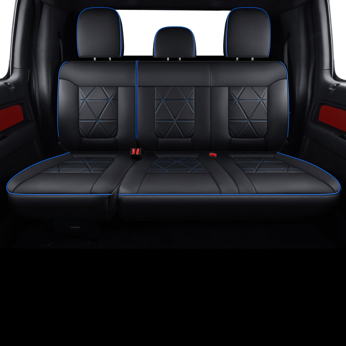 Ford F150 Seat Covers,For 2009-2014 F150 CrewCab 2011-2016 F250 F350 Waterproof faux leather All seasons are good Free delivery