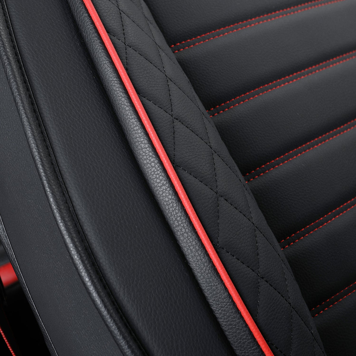 F150 Seat Covers Full Set with Waterproof Leather, Automotive Vehicle Cushion Cover for Cars SUV Pick-up Truck Fit for 2009 to 2024 Ford F150 Carhartt and 2017 to 2023 F250 F350 F450