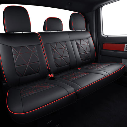 Ford F150 Seat Covers,For 2009-2014 F150 CrewCab 2011-2016 F250 F350 Waterproof faux leather All seasons are good Free delivery