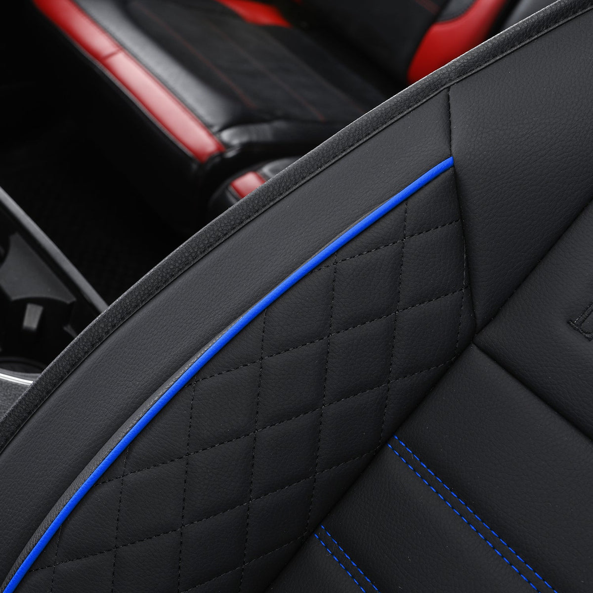 F150 Seat Covers Full Set with Waterproof Leather, Automotive Vehicle Cushion Cover for Cars SUV Pick-up Truck Fit for 2009 to 2024 Ford F150 Carhartt and 2017 to 2023 F250 F350 F450