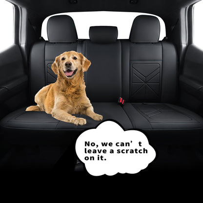 2005-2023 Tacoma Seat Covers Custom Double Cab,Waterproof leather seat cover, all seasons including trims like SR, SR5, Limited, TRD Off Road, TRD Pro, TRD Sport, etc. comfortable and breathable