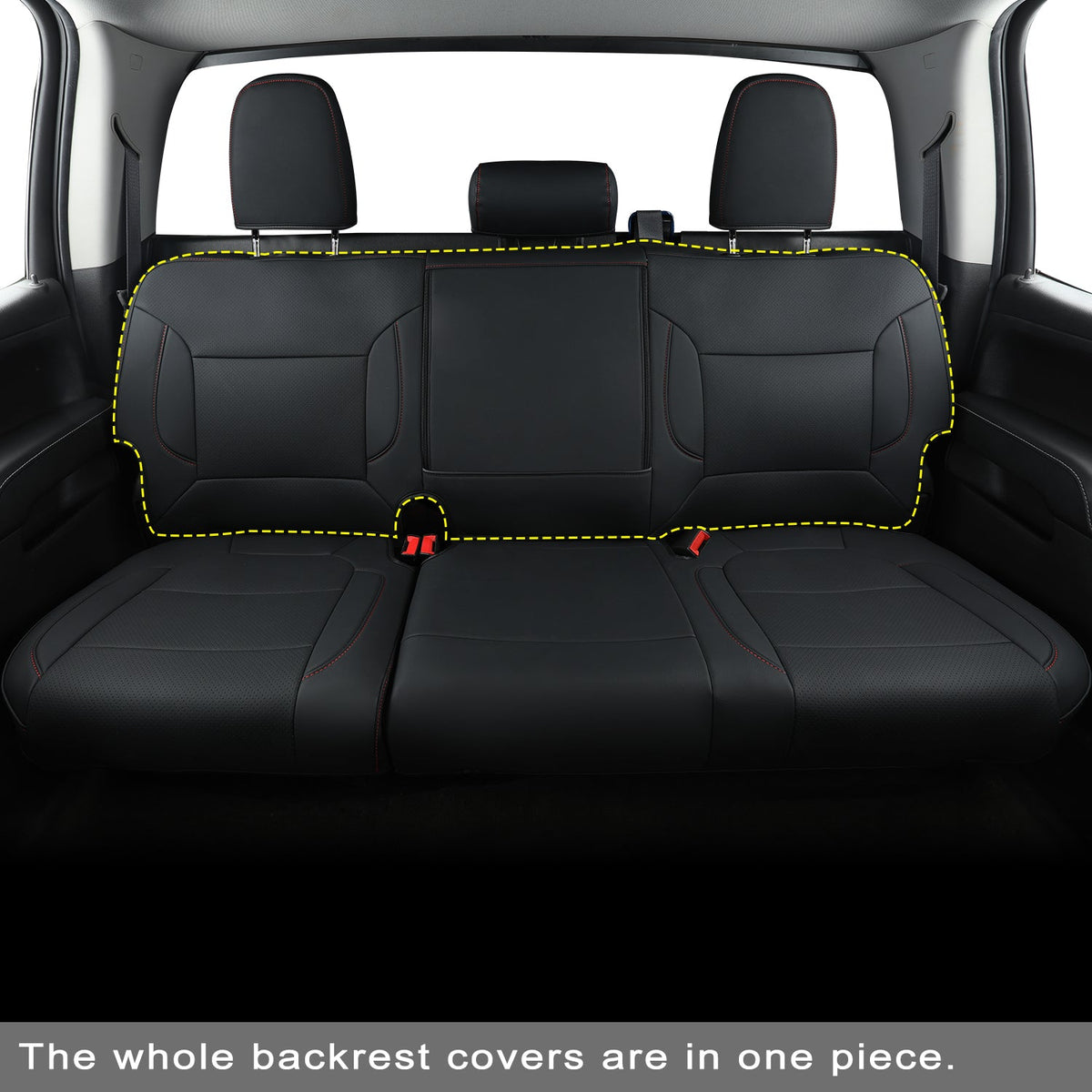 Custom Silverado Seat Covers 2007-2024 Chevrolet Silverado Sierra 1500/2500HD/3500HD crew, all-covered seat covers，dual, extended cab, waterproof leather, , all seasons