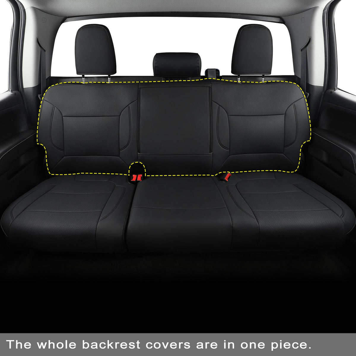 Custom Silverado Seat Covers 2007-2024 Chevrolet Silverado Sierra 1500/2500HD/3500HD crew, all-covered seat covers，dual, extended cab, waterproof leather, , all seasons