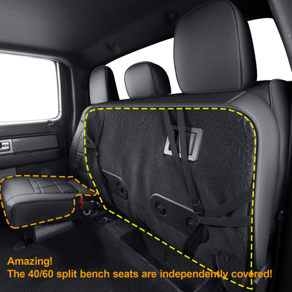 Ford F150 Seat Covers,For 2009-2014 F150 CrewCab 2011-2016 F250 F350 Waterproof faux leather All seasons are good Free delivery
