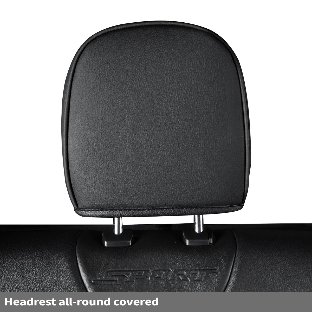 F150 Seat Covers Full Set with Waterproof Leather, Automotive Vehicle Cushion Cover for Cars SUV Pick-up Truck Fit for 2009 to 2024 Ford F150 Carhartt and 2017 to 2023 F250 F350 F450