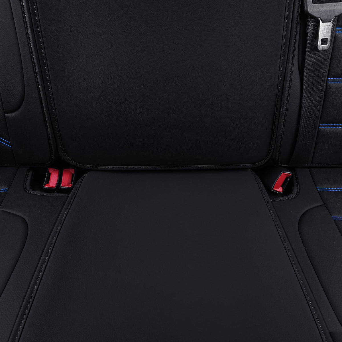 Silverado Seat Covers Fit for 2007-2024 Chevy Silverado Sierra 1500/2500 HD / 3500 HD Crew,Double,Extended Cab with Water Proof Faux Leather