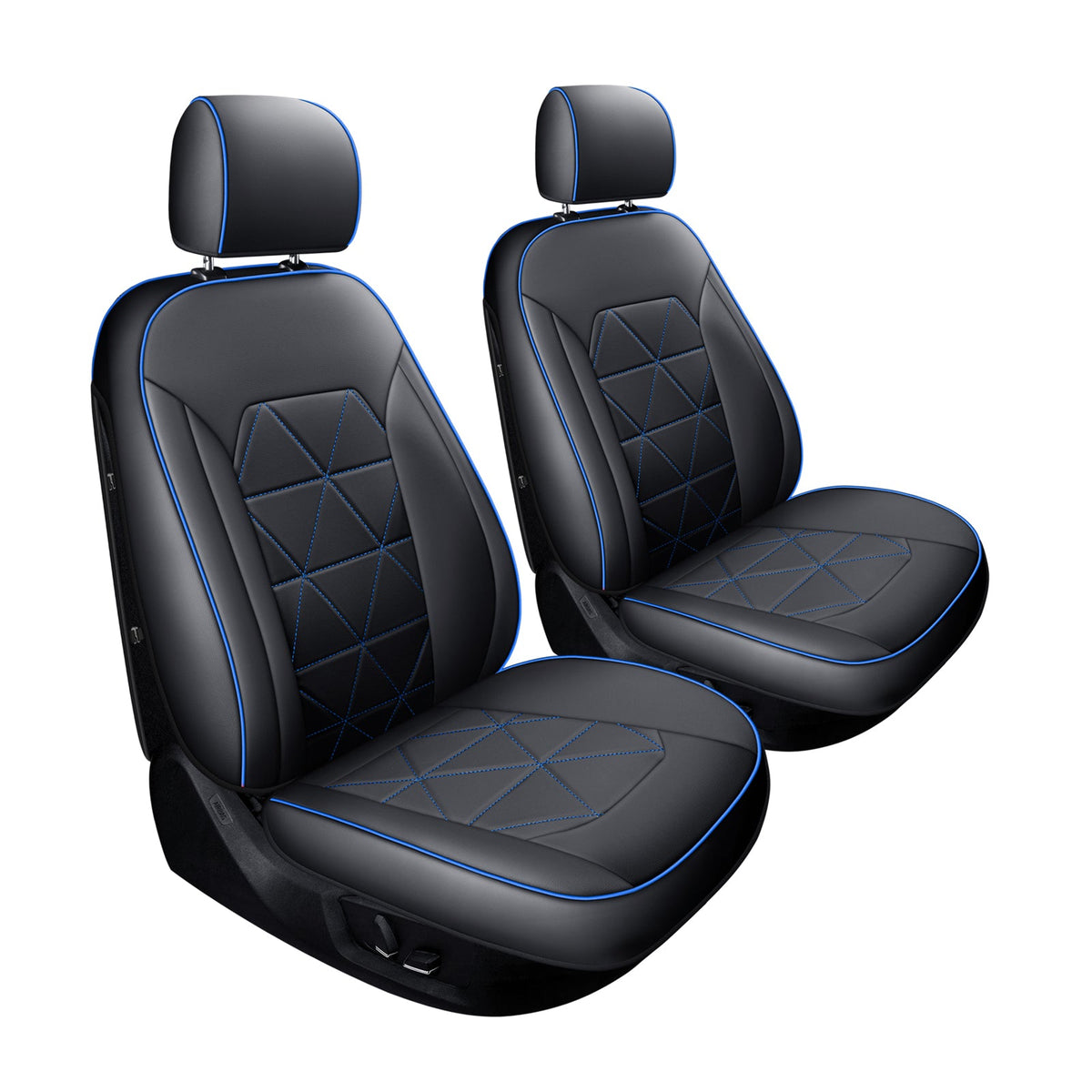F150 Seat Covers For 2015-2024 F150 CrewCab&2017-2020 F250,F350,F450 CrewCab Waterproof Faux leather