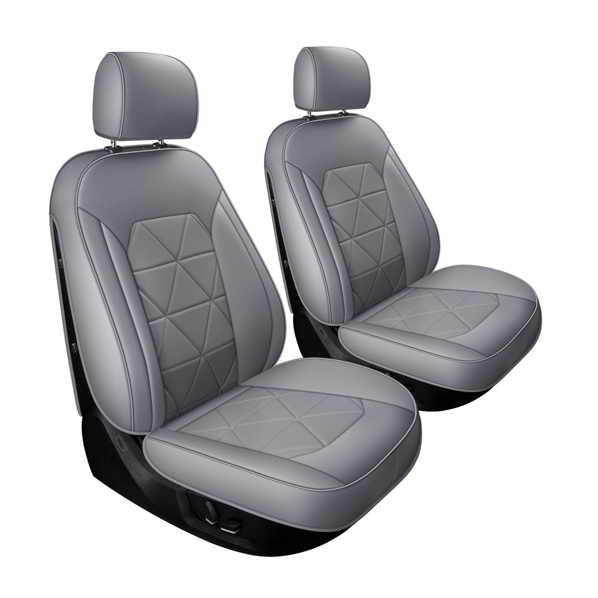 F150 Seat Covers For 2015-2024 F150 CrewCab&2017-2020 F250,F350,F450 CrewCab Waterproof Faux leather