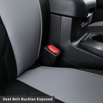 Tacoma Full Seat Covers, suitable for Tacoma 2016-2023 Seat covers for five persons double cab, artificial leather, four seasons available, breathable and comfortable