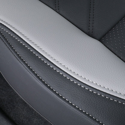 Tacoma Full Seat Covers, suitable for Tacoma 2016-2023 Seat covers for five persons double cab, artificial leather, four seasons available, breathable and comfortable