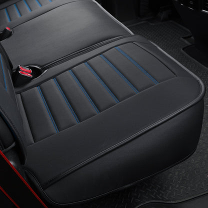 F150 Seat Covers Full Set with Waterproof Leather, Automotive Vehicle Cushion Cover for Cars SUV Pick-up Truck Fit for 2009 to 2024 Ford F150 Carhartt and 2017 to 2023 F250 F350 F450