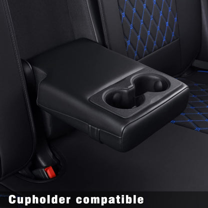 Jeep Cherokee Seat Covers fit for 2014-2023 Jeep Cherokee with Faux Leather All seasons are good Resist claw marks seat covers