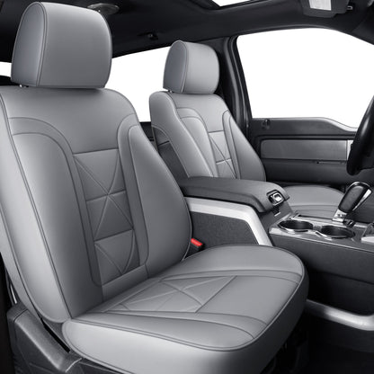 Ford F150 Seat Covers,For 2009-2014 F150 CrewCab 2011-2016 F250 F350 Waterproof faux leather All seasons are good Free delivery