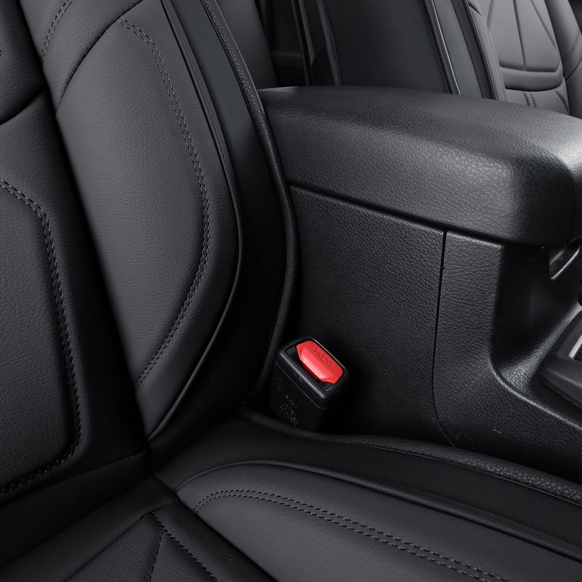 2005-2023 Tacoma Seat Covers Custom Double Cab,Waterproof leather seat cover, all seasons including trims like SR, SR5, Limited, TRD Off Road, TRD Pro, TRD Sport, etc. comfortable and breathable