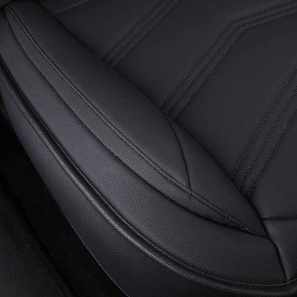 2005-2023 Tacoma Seat Covers Full Set Waterproof leather for Tacoma Double/Crew Cab SR SR5 TRD Sport TRD Off-Road PreRunner Trims, with Waterproof Faux Leather All-enveloping, four seasons general, wear-resistant and scratch-resistant