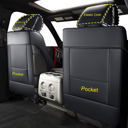 Ford F150 Seat Covers,For 2009-2014 F150 CrewCab 2011-2016 F250 F350 Waterproof faux leather All seasons are good Free delivery