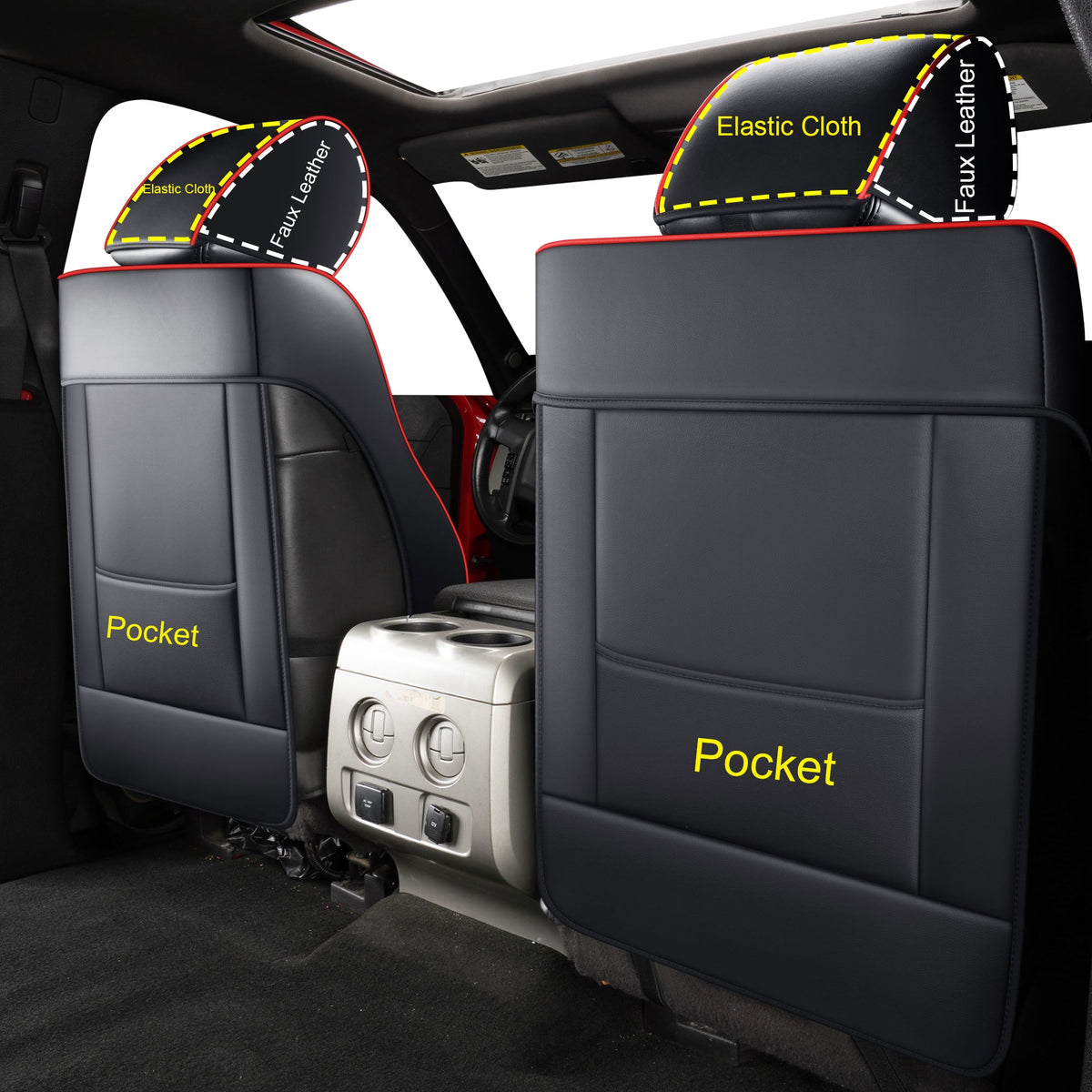 Ford F150 Seat Covers,For 2009-2014 F150 CrewCab 2011-2016 F250 F350 Waterproof faux leather All seasons are good Free delivery